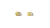 Elegant Gold Crystal Earrings